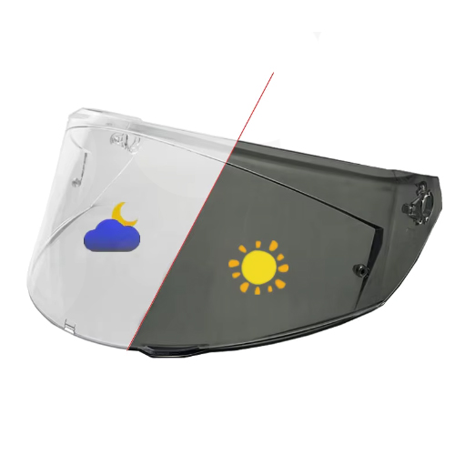 Viseira Fotocromática