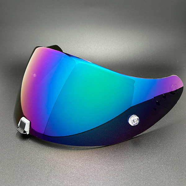 Viseira Azul Roxo Iridium