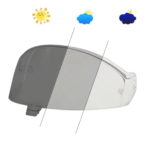 Viseira Fotocromática